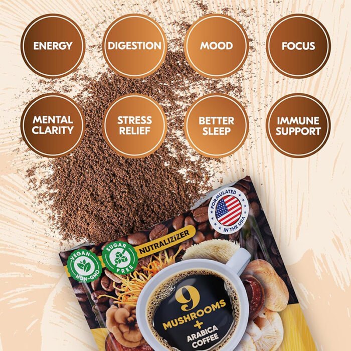 Instant Mushroom Coffee (2 pack) - Image 3