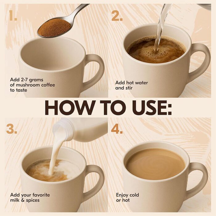 Instant Mushroom Coffee (2 pack) - Image 7