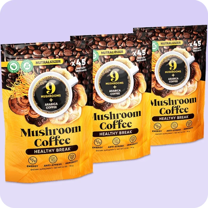 Instant Mushroom Coffee (3 pack) - Image 1