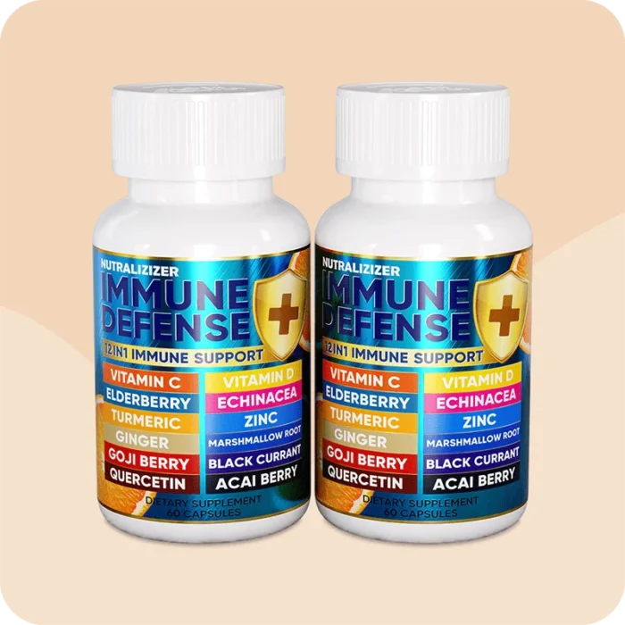 12 in 1 Premium Immune Defense Vitamins - Image 1